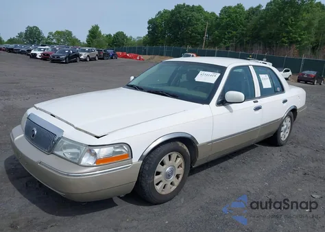 2004 Mercury Grand Marquis Ls from USA, damaged, VIN 2MEFM75W04X678032